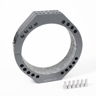 TB011 More Blue Mounting Rings 125mm (Pair)