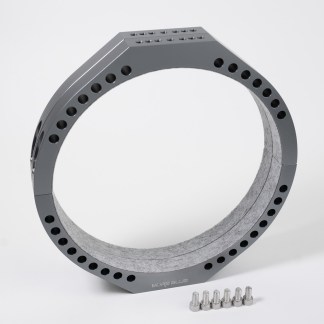 TB014 More Blue 204mm Mounting Rings (Pair)