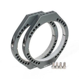 TB016 - More Blue 114mm/115mm  Mounting Rings (Pair)