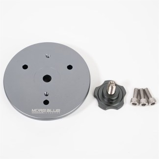 SD024 Mount Adapter Plate(85mm dia.) for 3/8" and 3 M6 holes